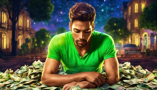 Free Chroma Key Stock Footage, Green, Human, Flash Photography, Grass, Tree