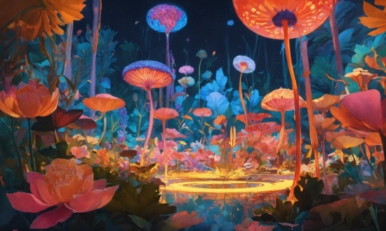Free Commercial Stock Videos, Chandelier, Lighting Fixture, Fixture, Jellyfish, Night