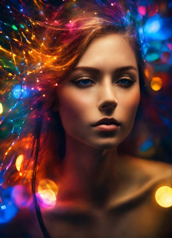 Free Commercial Video Footage, Light, Purple, Eyelash, Human, Flash Photography