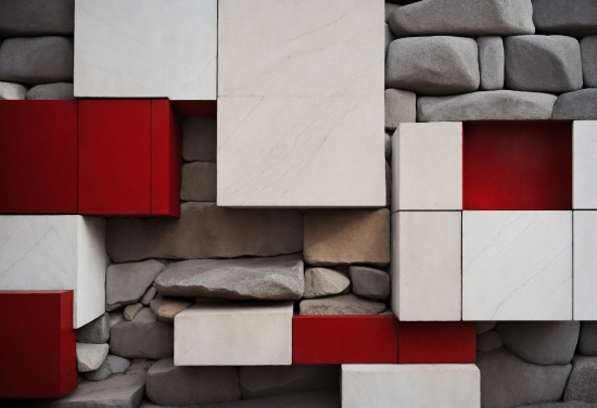 Free Stock Footage Loop, Rectangle, Grey, Brick, Red, Flooring