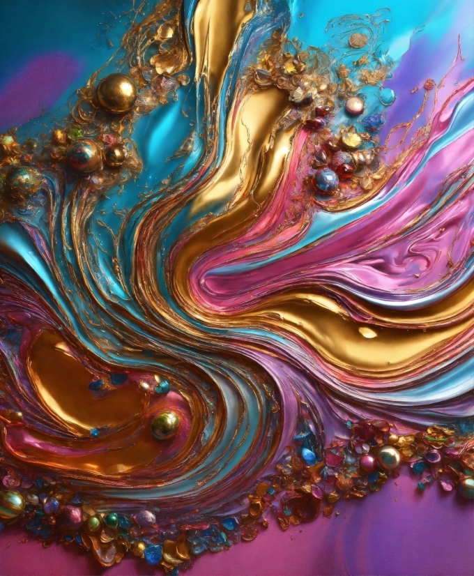 Free Stock Movie Clips, Purple, Liquid, Violet, Art, Magenta