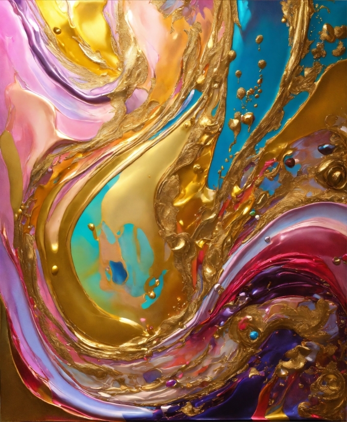 Free Stock Vertical Video, Liquid, Fluid, Art, Pattern, Paint