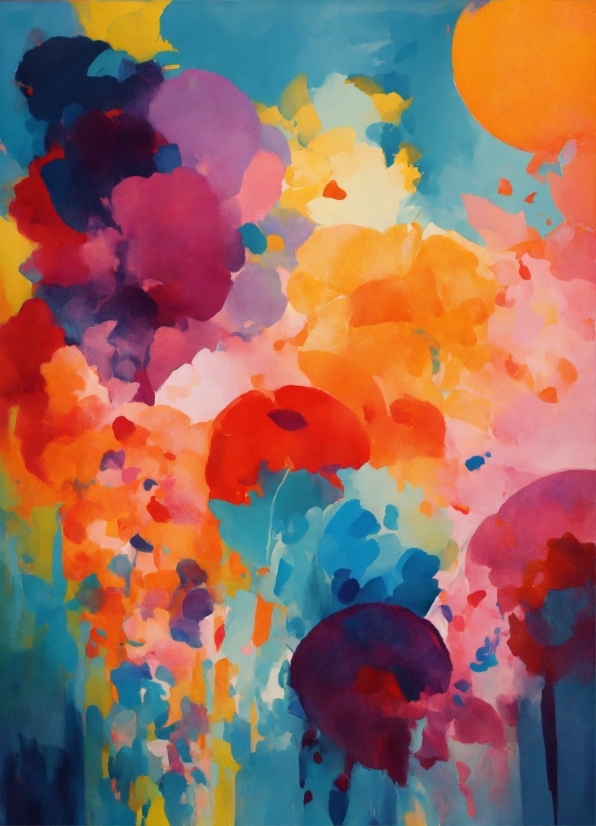 Free Stock Videos Site, Colorfulness, Art Paint, Paint, Nature, Azure