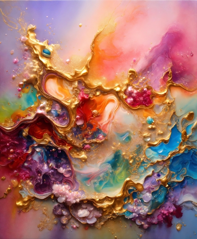 Free Stock Videos With Sound, Liquid, Purple, Fluid, Paint, Organism