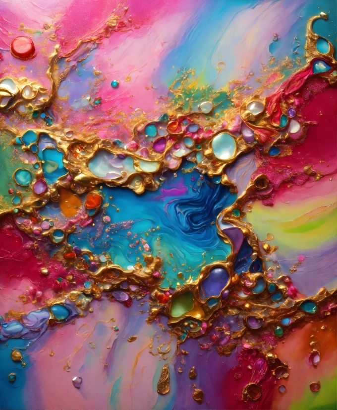 Free Video Background Download, Colorfulness, Liquid, Paint, Azure, Purple