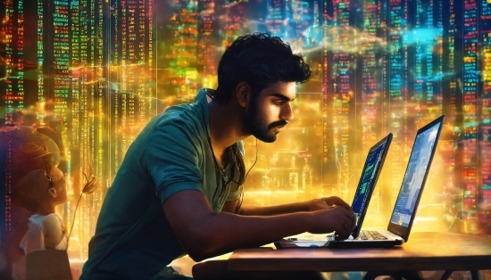 Free Video Footage For Commercial Use, Table, Computer, Light, Personal Computer, Laptop