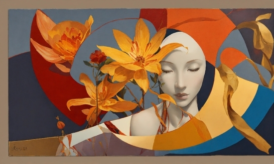 Free Videos For Your Website, Flower, Plant, Orange, Petal, Art