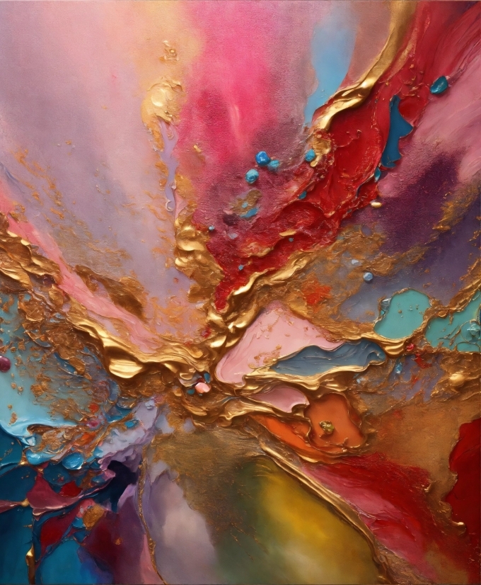 Free Vj Loops, Paint, Art Paint, Orange, Painting, Art