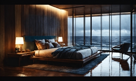 Furniture, Building, Comfort, Water, Bed Frame, Wood