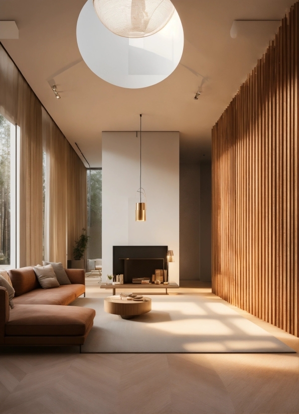 Furniture, Building, Wood, Comfort, Lighting, Interior Design