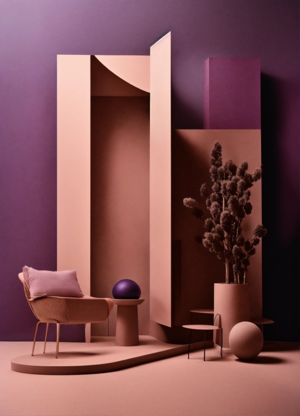 Furniture, Purple, Wood, Architecture, Interior Design, Floor