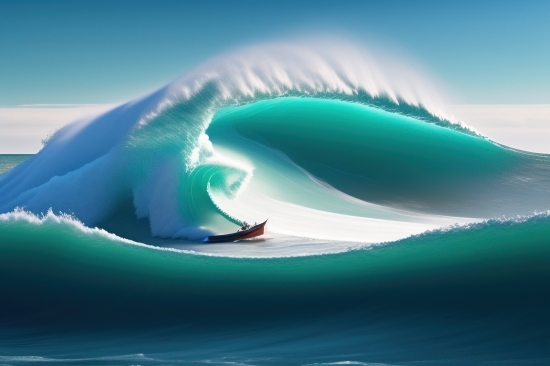 Generative Ai Video, Assemblyai, Surfer, Swimmer, Sky, Water