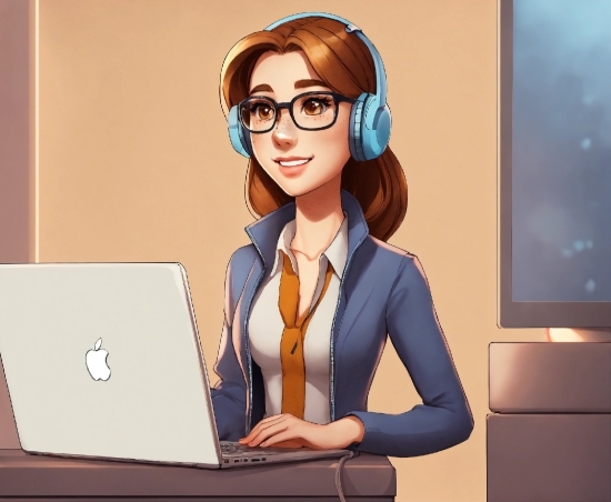 Glasses, Smile, Computer, Vision Care, Personal Computer, Laptop