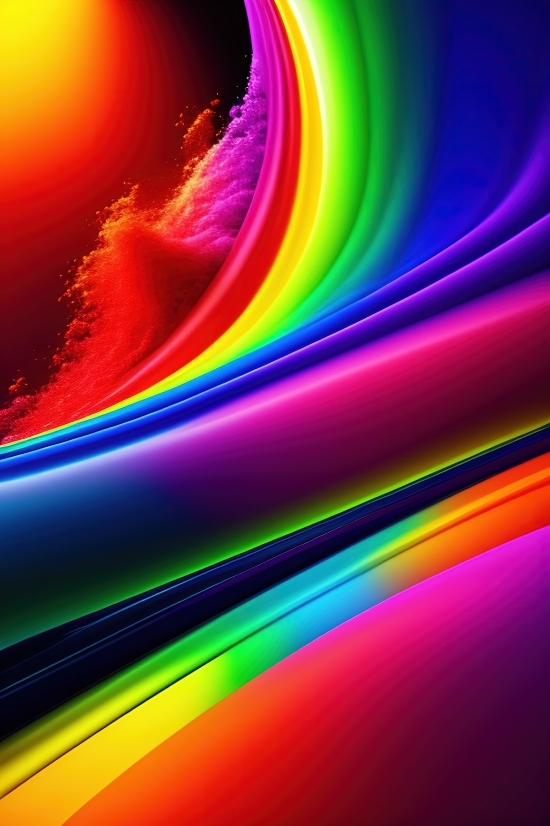 Graphics, Art, Digital, Wallpaper, Motion, Lightning