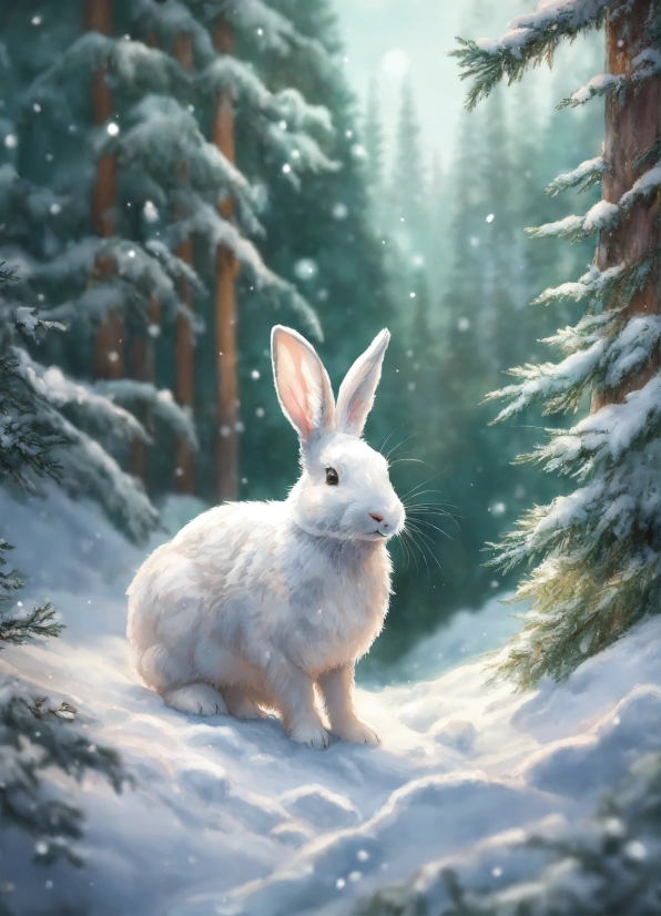 Hare, Bunny, Rabbit, Mammal, Easter, Fur