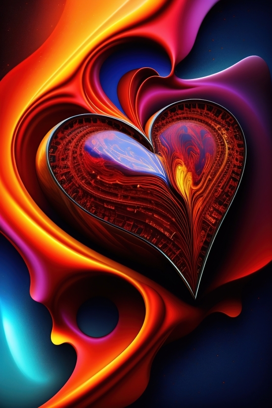 Heraldry, Fractal, Art, Light, Design, Digital