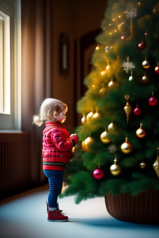 Holiday, Decoration, Tree, Celebration, Gift, Winter