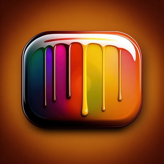 Icon, Button, Square, Web, Shiny, Symbol