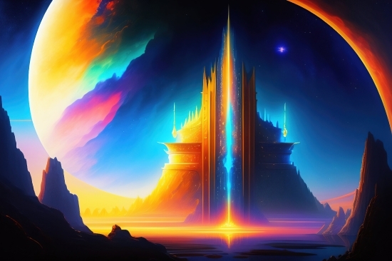 Illustrator To Corel, Illustrator To Corel, Star, Light, Fountain, Design