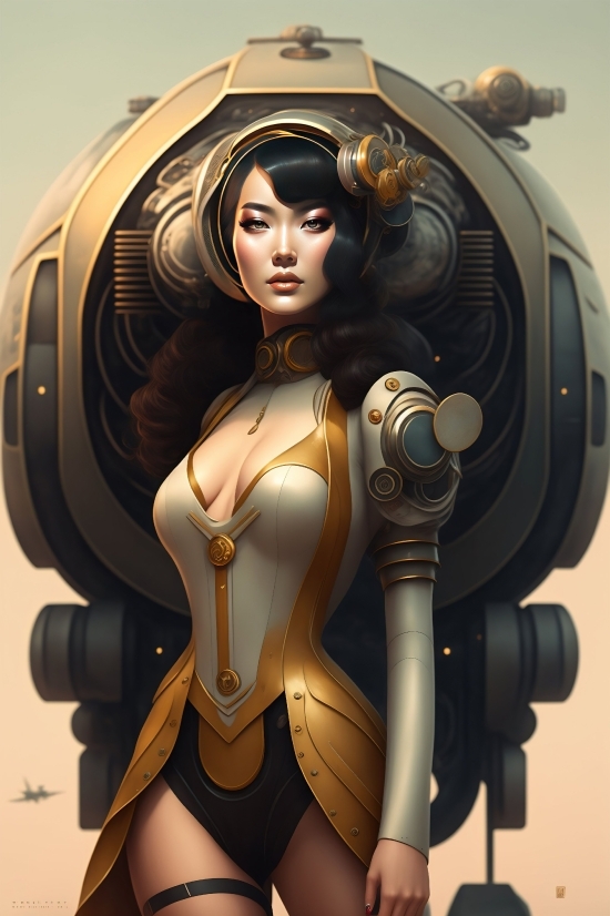 Jasper Art Ai, Automaton, Cartoon, Art, Person, Character