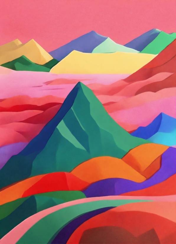 Jungle Stock Footage, Colorfulness, Ecoregion, Paint, Art, Triangle