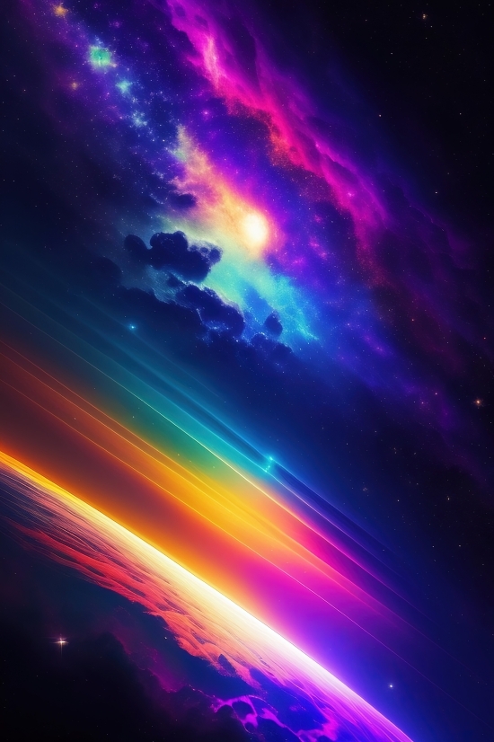 Laser, Lightning, Light, Digital, Fantasy, Space