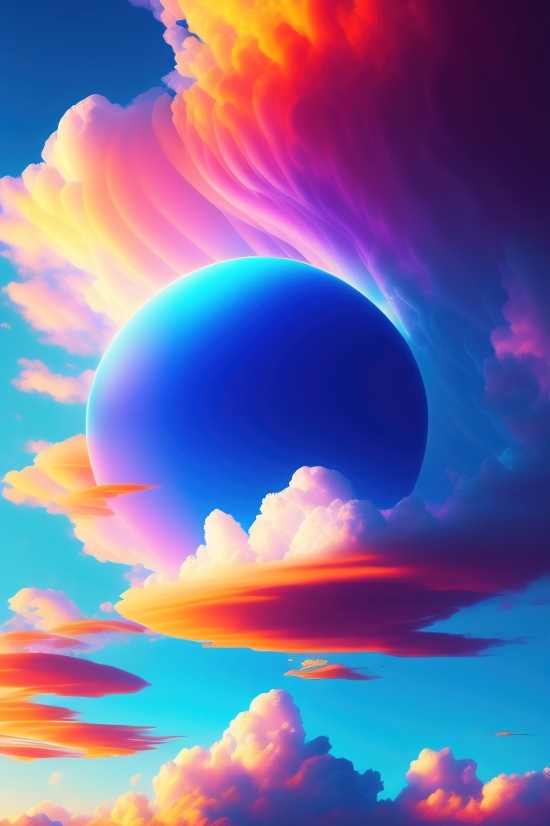 Light, Design, Wallpaper, Moon, Graphic, Art