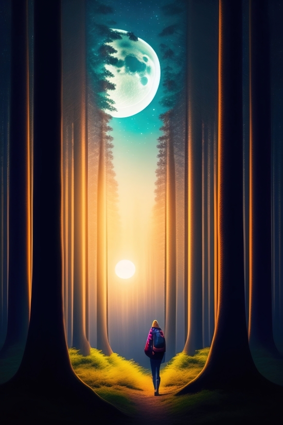 Light, Digital, Design, Futuristic, Backdrop, Motion