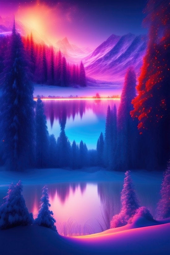 Light, Futuristic, Digital, Star, Graphic, Wallpaper