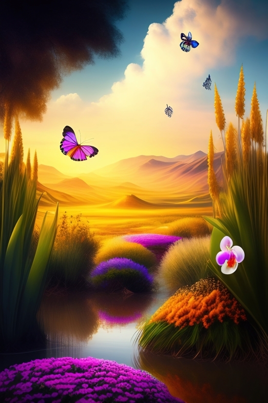 Light, Lighting, Sunflower, Art, Design, Color