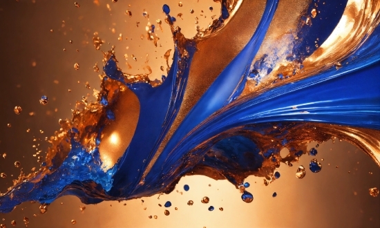 Liquid, Amber, Fluid, Orange, Water, Paint