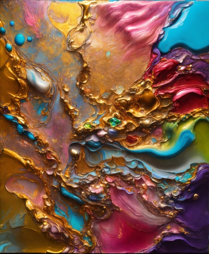 Liquid, Purple, Fluid, Paint, Art, Geological Phenomenon