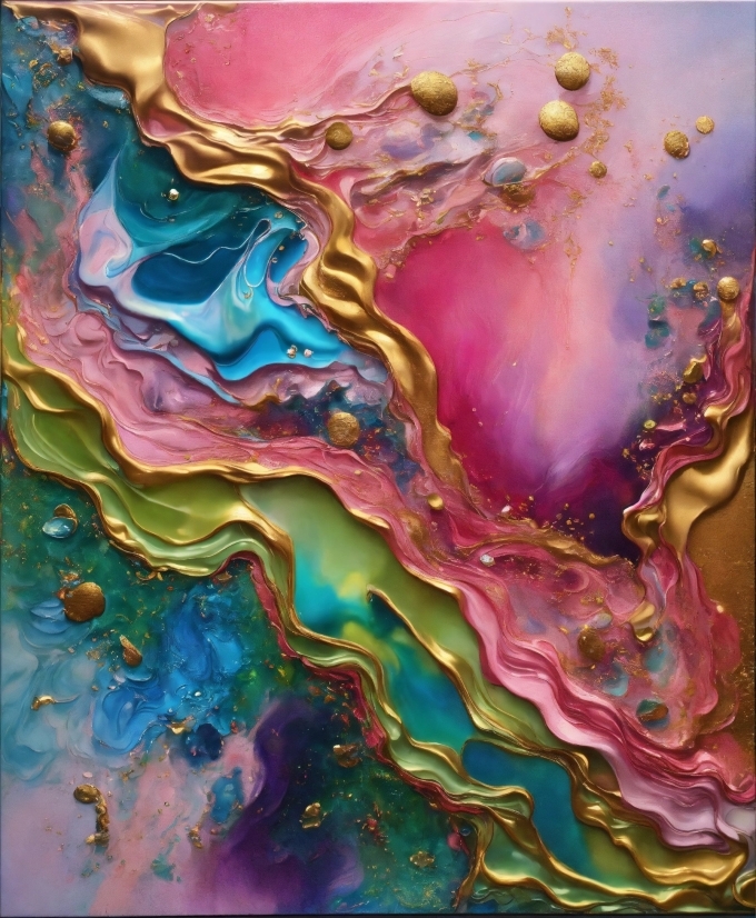 Liquid, Purple, Organism, Paint, Aqua, Art