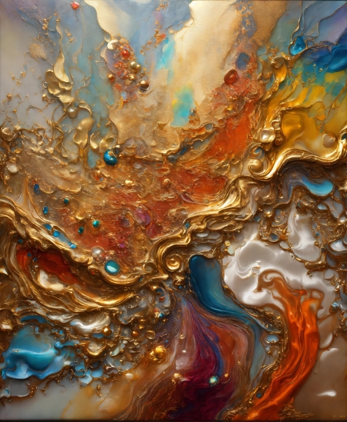 Liquid, Water, Fluid, Art, Pattern, Glass