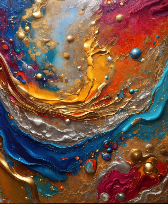 Liquid, Water, Fluid, Orange, Organism, Paint