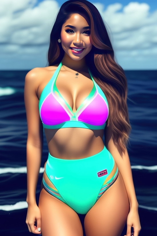 Maillot, Swimsuit, Bikini, Clothing, Garment, Beach