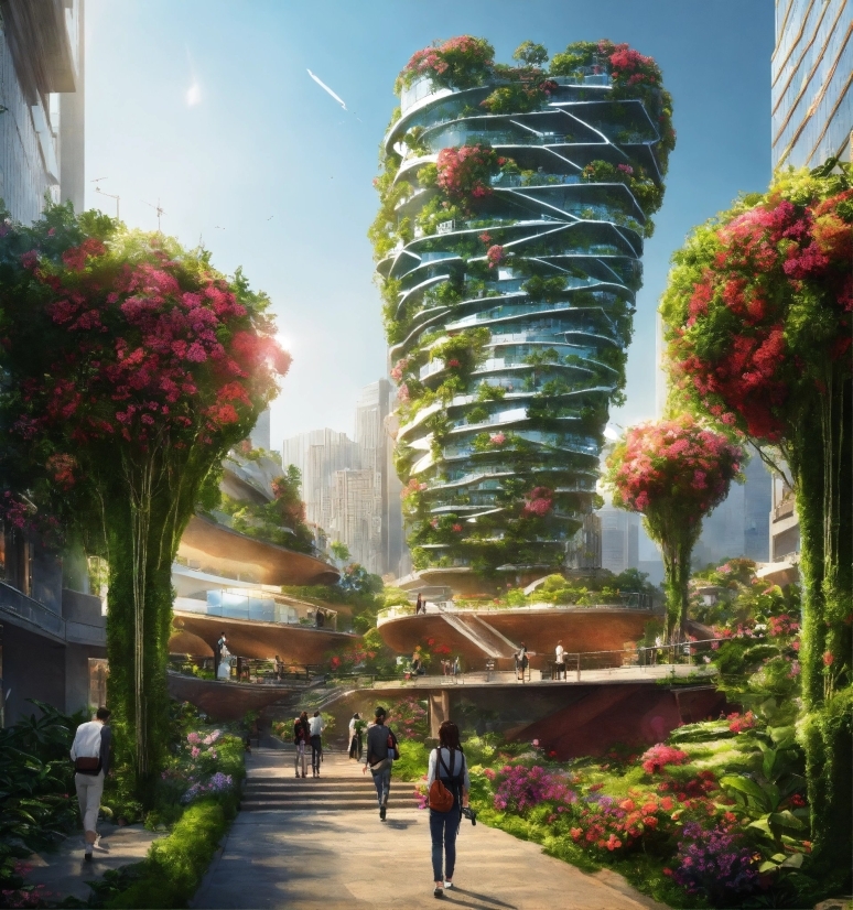 Memes Video No Copyright, Plant, Sky, Flower, Building, Leaf