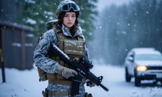 Military Uniform, Uniform, Clothing, Snow, Winter, Cold