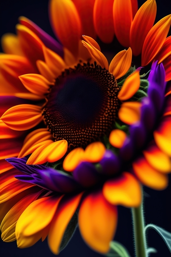 Ml Ai, Petal, Sunflower, Flower, Yellow, Plant