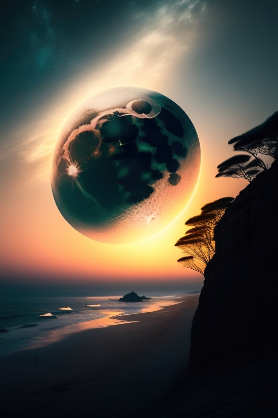 Moon, Planet, Globe, World, Design, Sphere