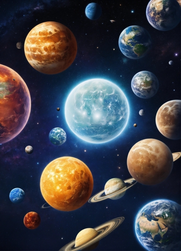No Copyright Video Background, Jellyfish, Moon, Invertebrate, Planet, Animal