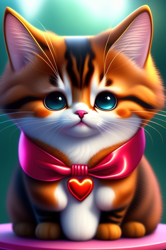 Nvidia Ai Drawing, Cat, Kitty, Domestic, Kitten, Feline