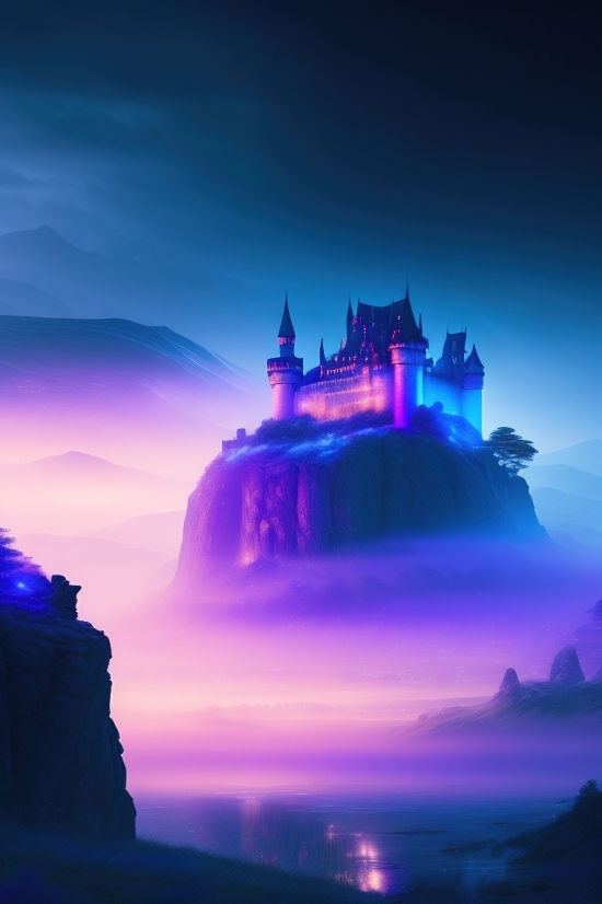 Palace, Castle, Sky, Architecture, Fortification, City