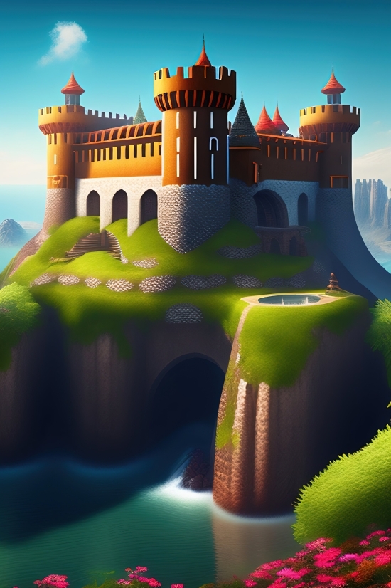 Palace, City, Architecture, Building, Castle, Tower