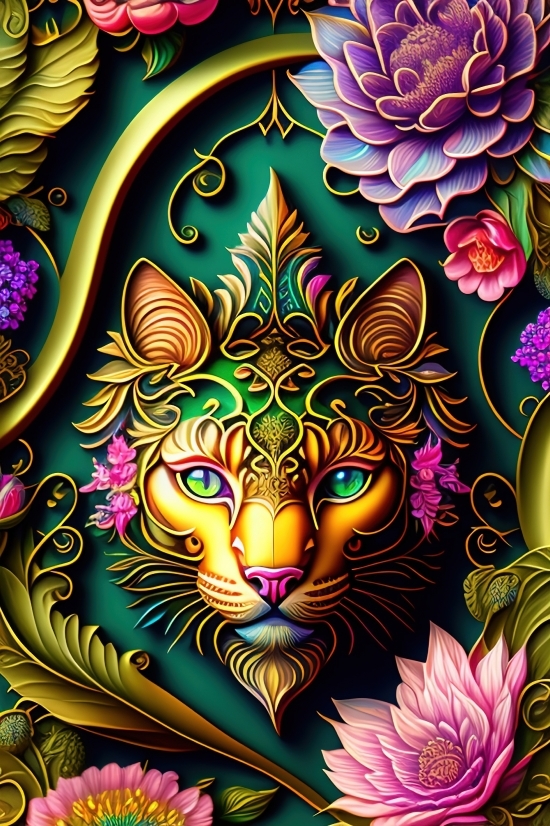 Pattern, Paisley, Art, Fabric, Floral, Design