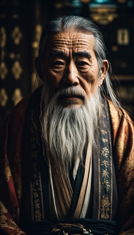 Person, Mystic, Portrait, Face, Man, Black