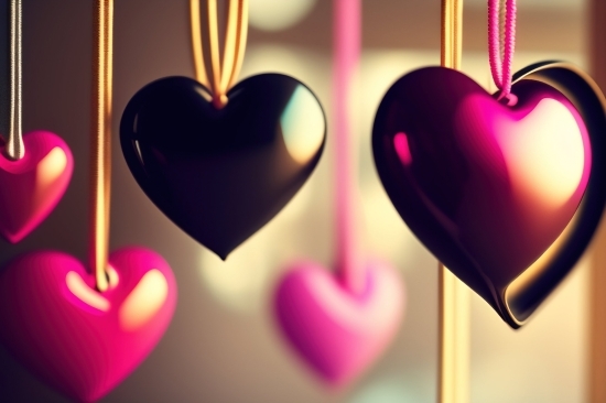 Pink, Icon, Symbol, Love, Heart, Colorful