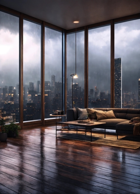 Pinnacle Studio 25, Building, Sky, Cloud, Skyscraper, Couch