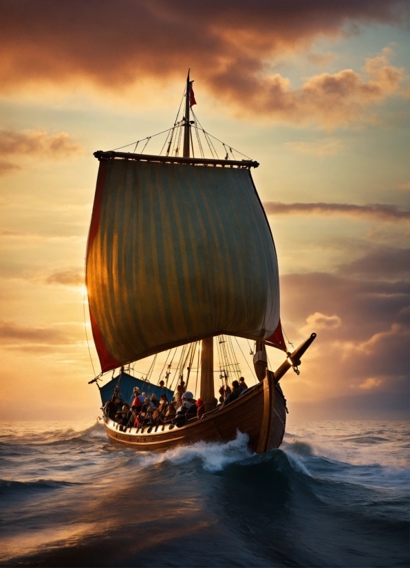 Pirate, Ship, Boat, Sea, Vessel, Sky