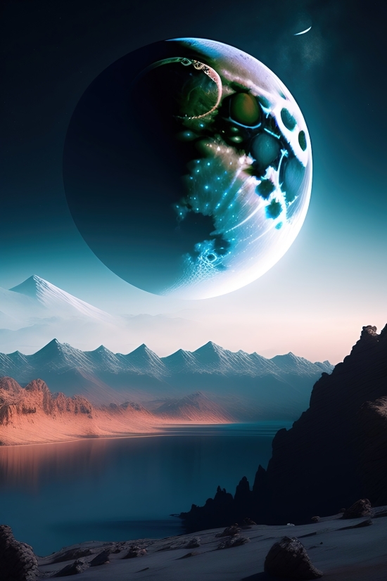 Planet, Atlas, Design, Globe, World, Moon
